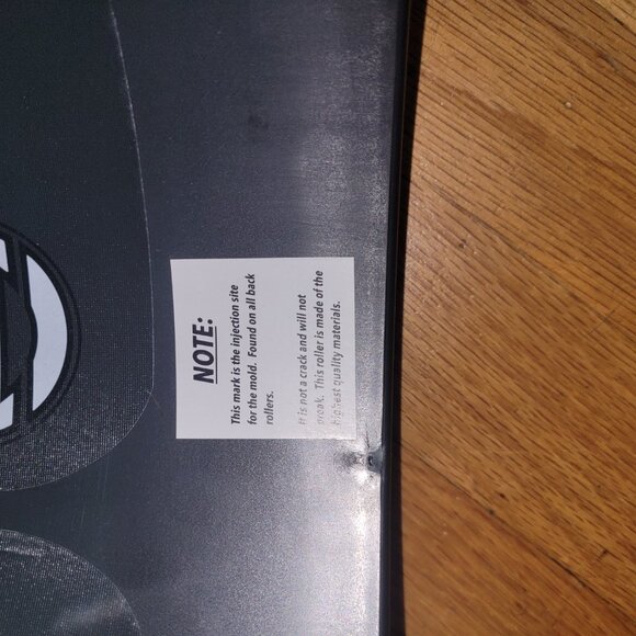 Acumobility Foam Roller & Back Cracker Ultimate Yoga Wheel 11" Height 7" Width - Picture 4 of 6